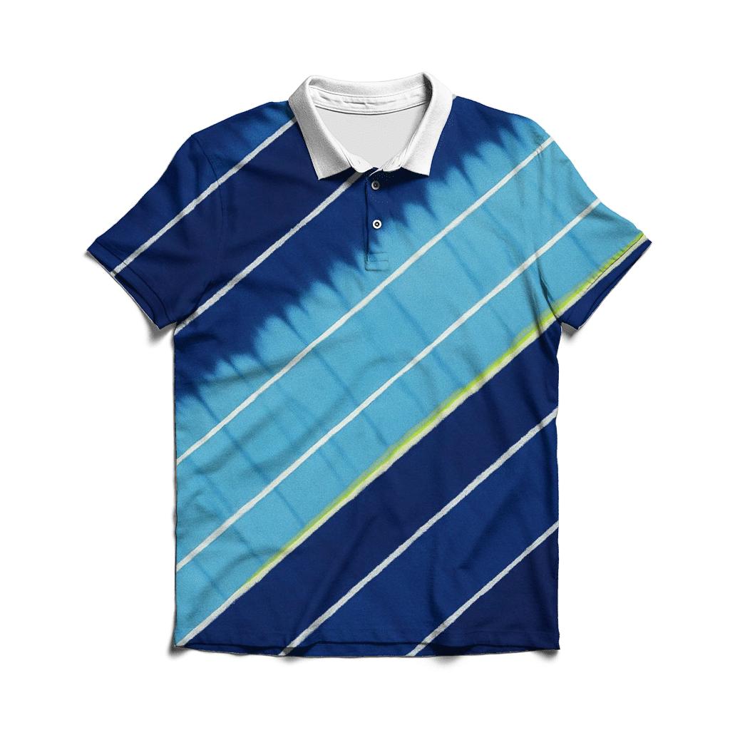 Arashi Comet Trail Diagonals classic pique polos