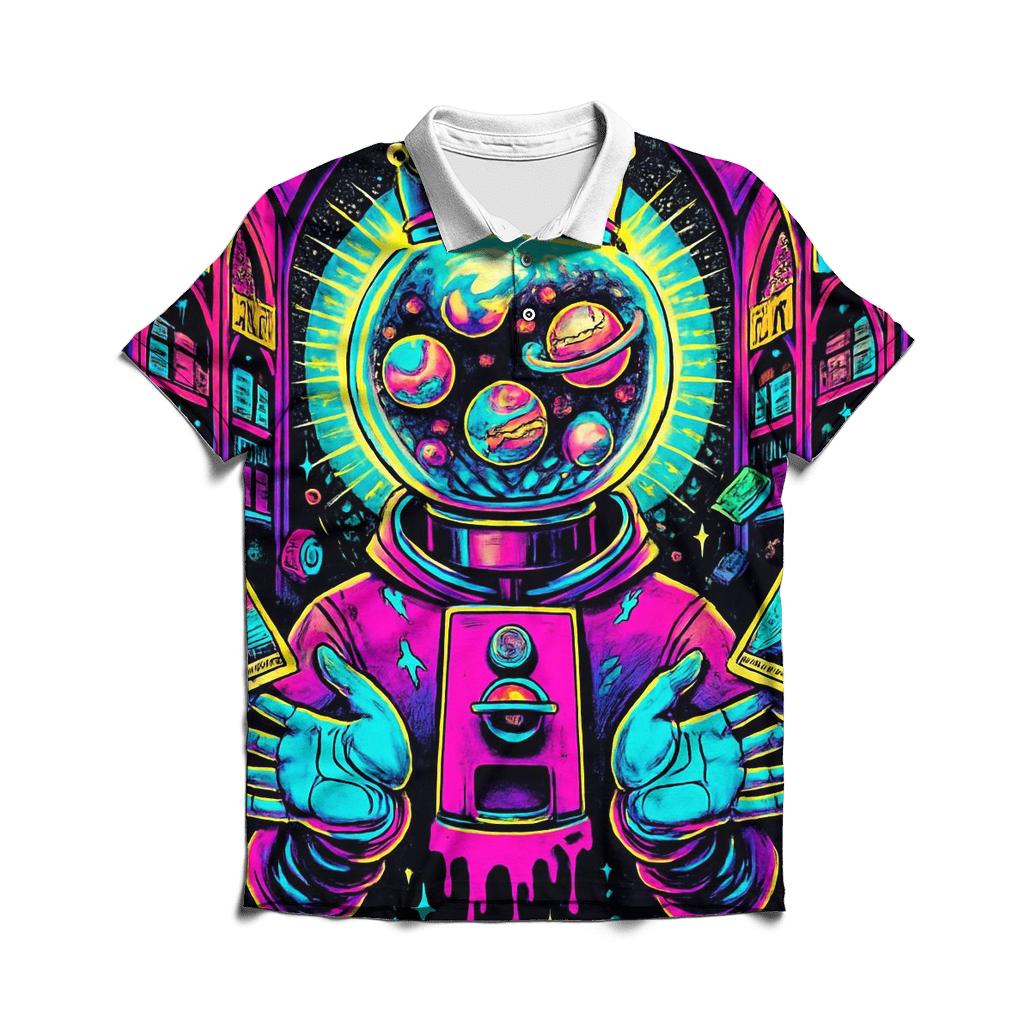Gumball Oracle In The Vending Cathedral casual sports polo shirts
