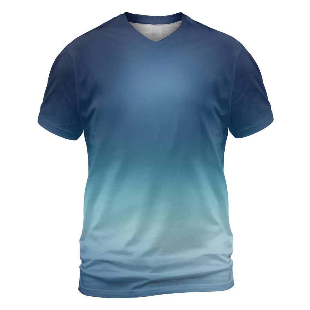 Moonlit Glacier Haze unique graphic print tees