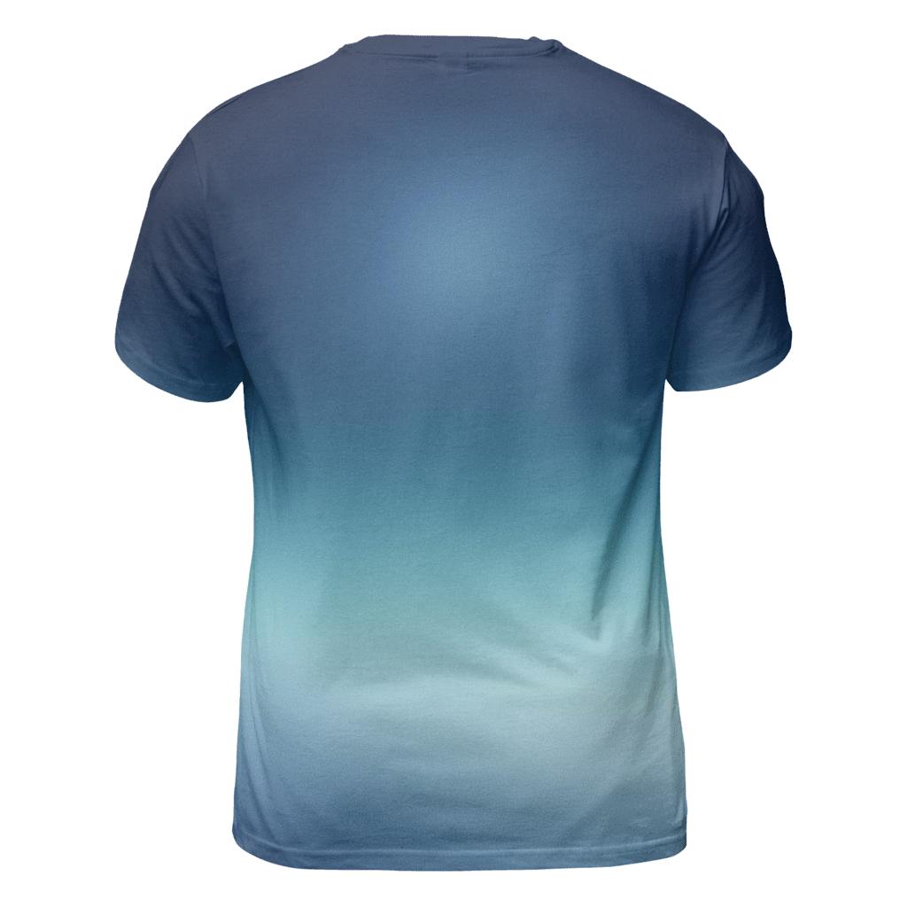 Moonlit Glacier Haze unique graphic print tees