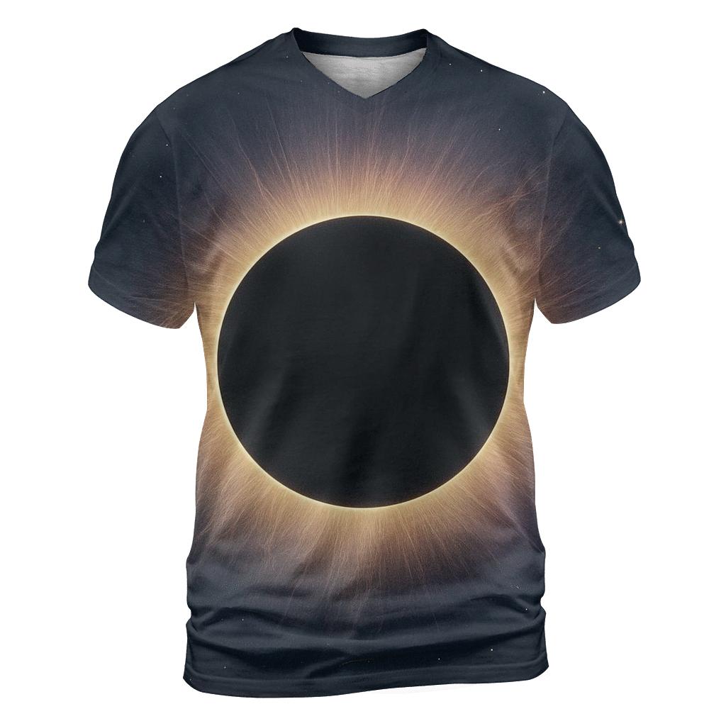 Eclipse Corona Filament Lace trendy printed shirt styles