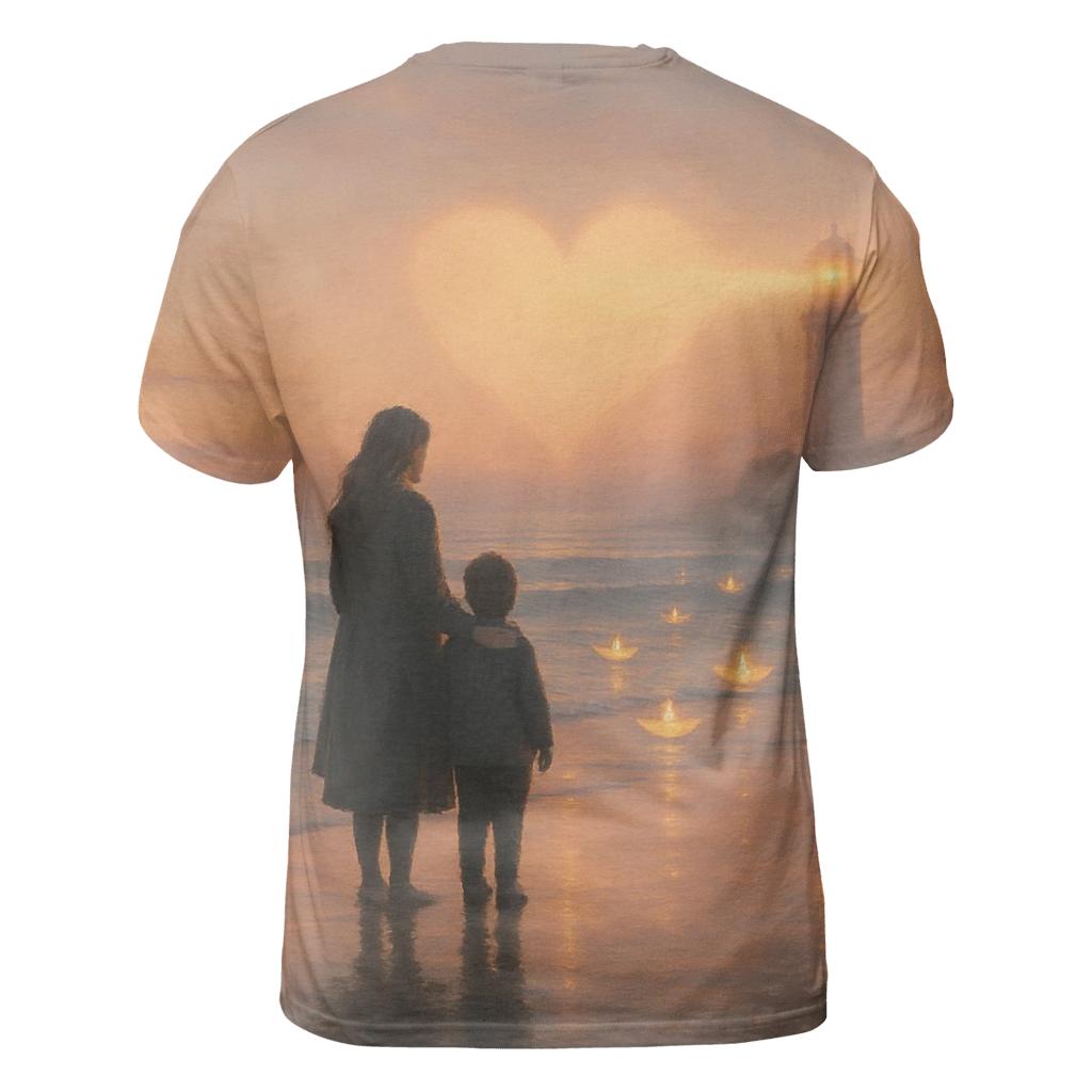 The Heart As A Harbor A Mothers Love That Keeps Returning Ships Safe artistic all-over print tops