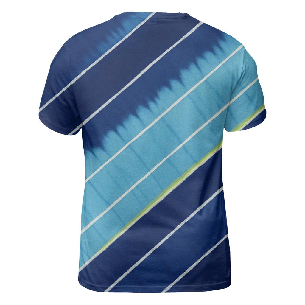 Arashi Comet Trail Diagonals creative print fashion shirts
