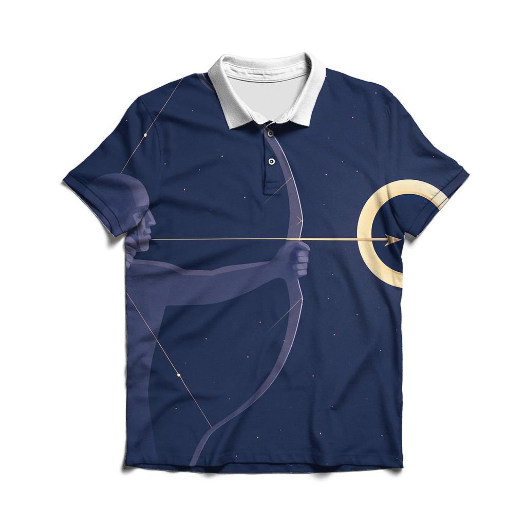 Starlit Archery Focus classic pique polos