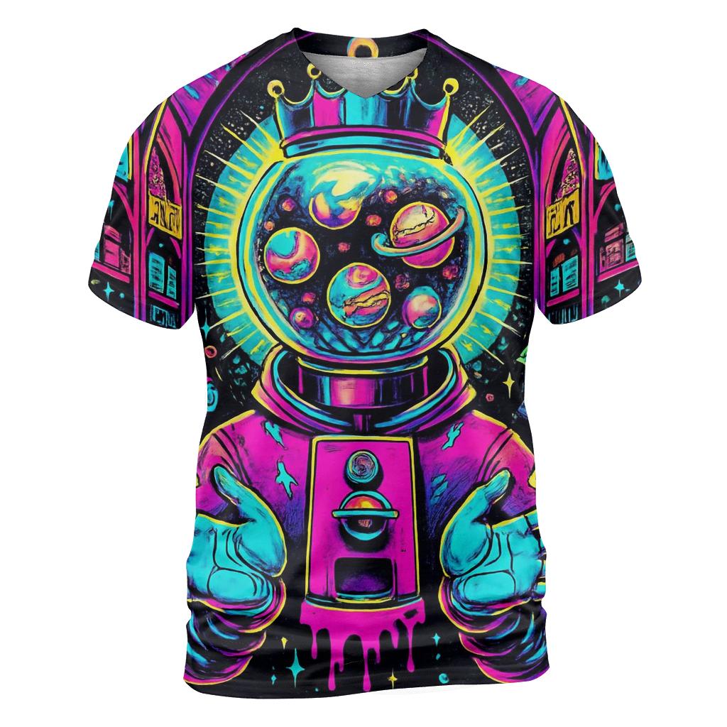 Gumball Oracle In The Vending Cathedral designer pattern shirts