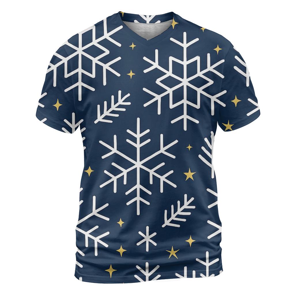 Snowflake Constellation Quilt unique graphic print tees