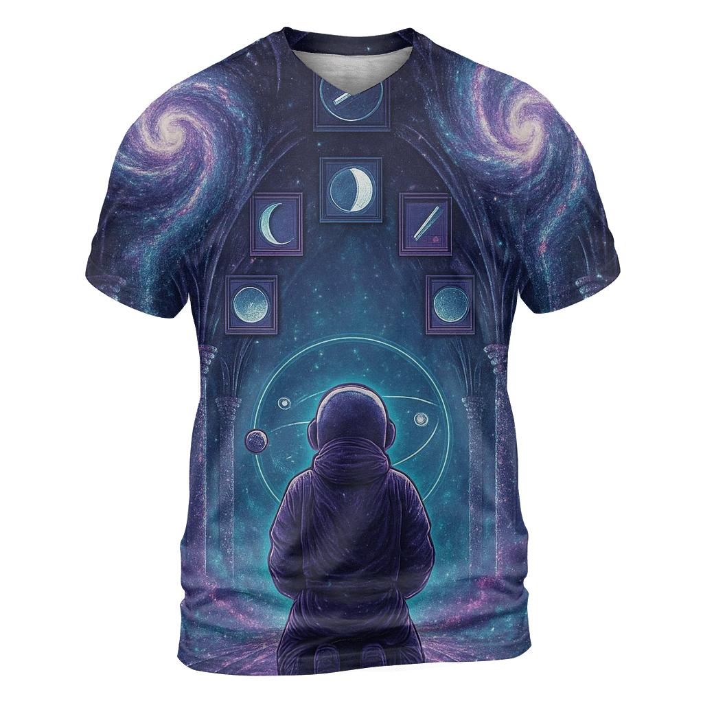 Cathedral Of The Turning Nebula designer pattern shirts
