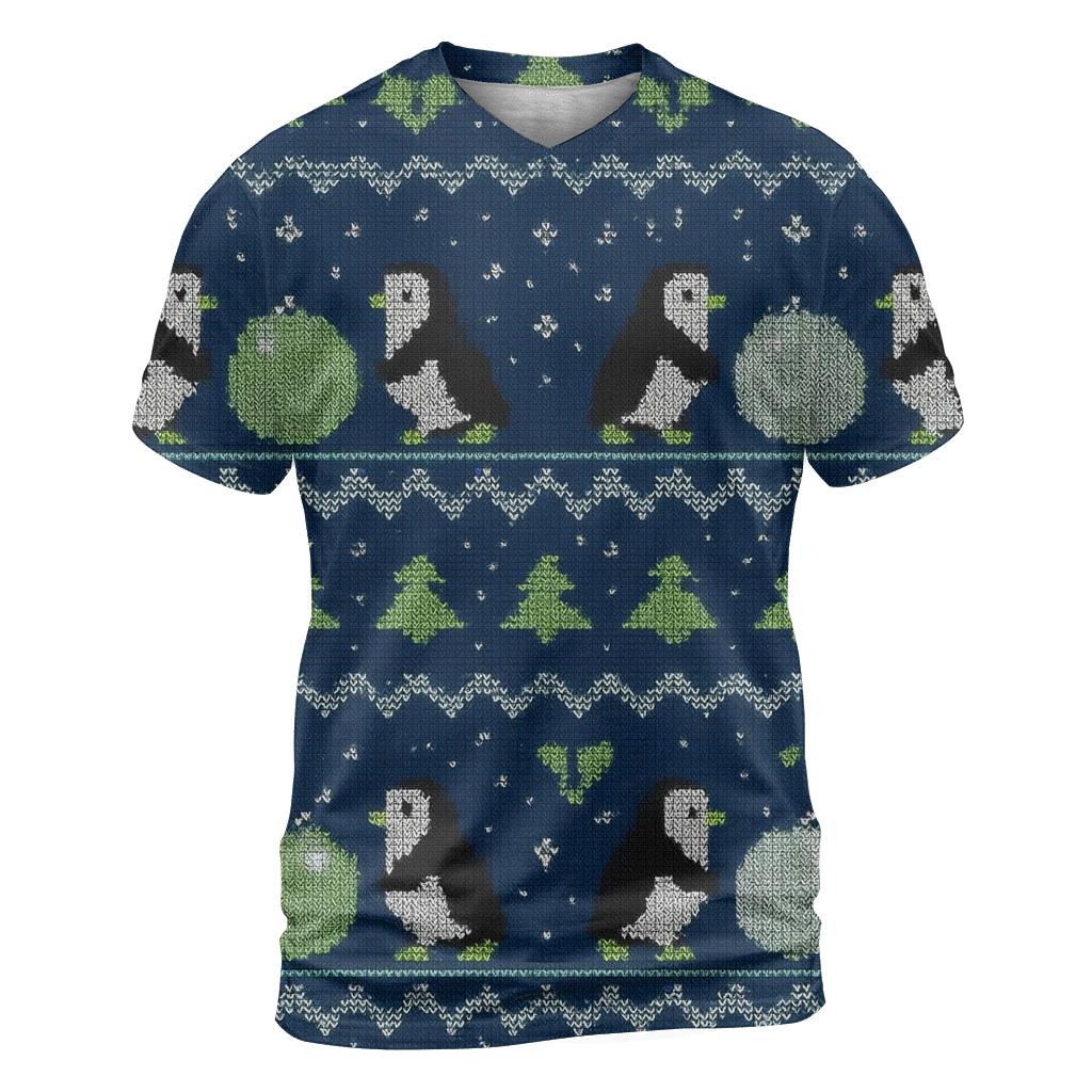 Polar Penguin Ornament Conveyor Design unique graphic print tees