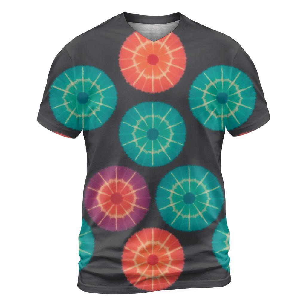 Kumo Nebula Rosette Constellation trendy printed shirt styles