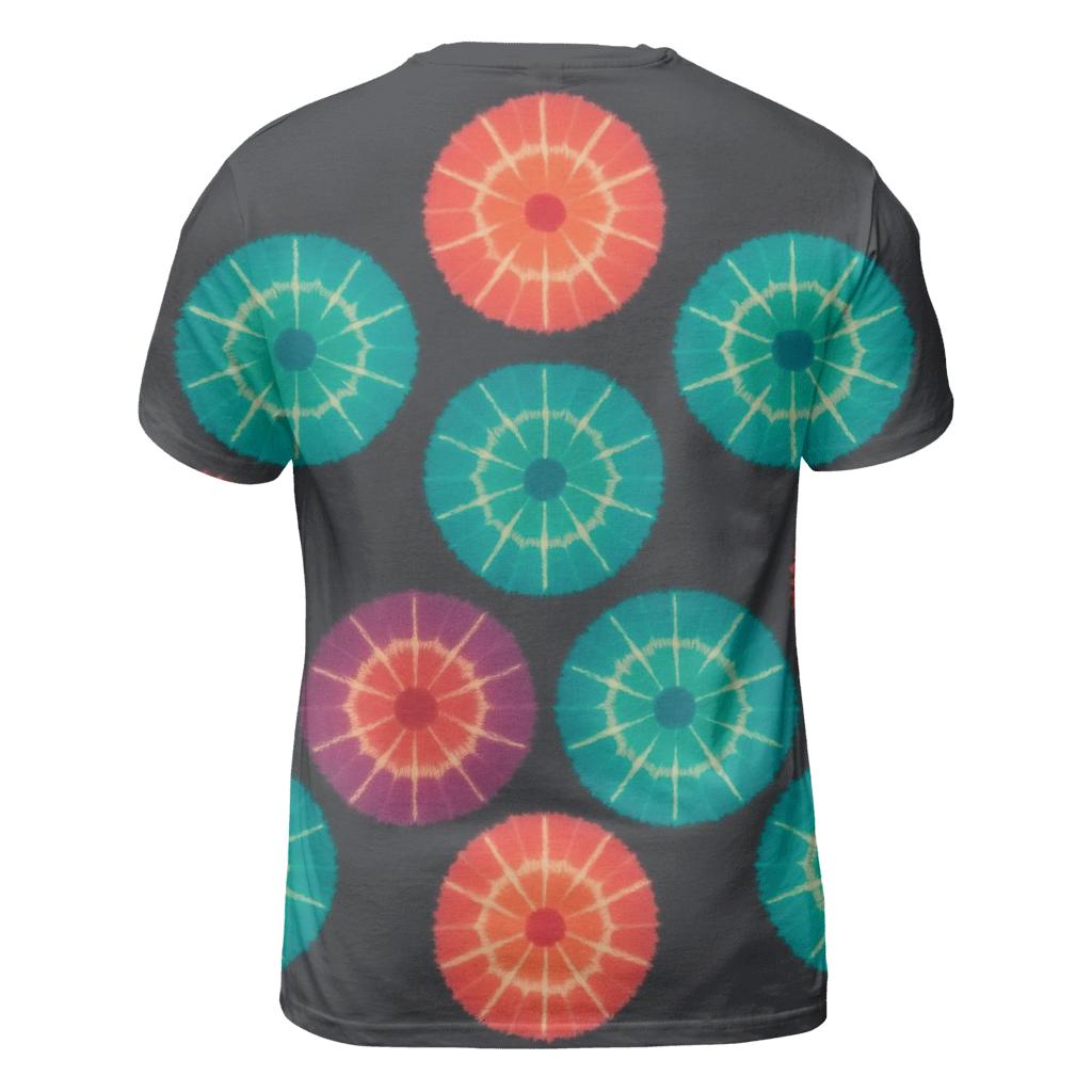 Kumo Nebula Rosette Constellation trendy printed shirt styles
