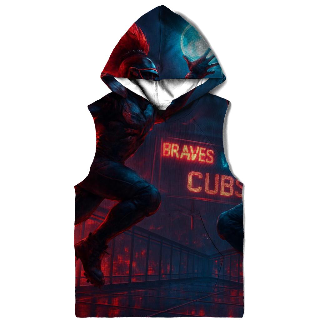 Skybridge Scrimmage Braves Versus Cubs hoodie designs