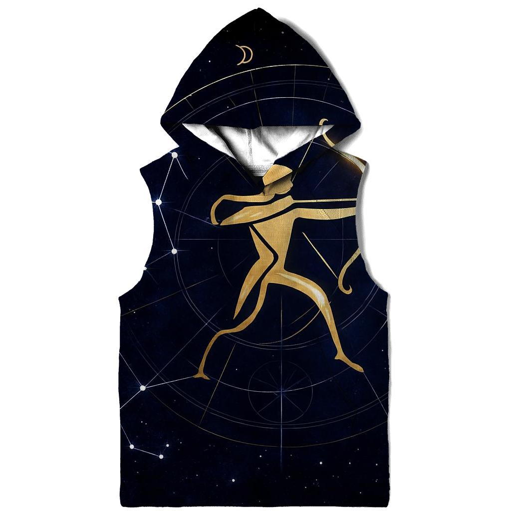 Sagittarius Galactic Archer Retrograde Compass hoodies fashion