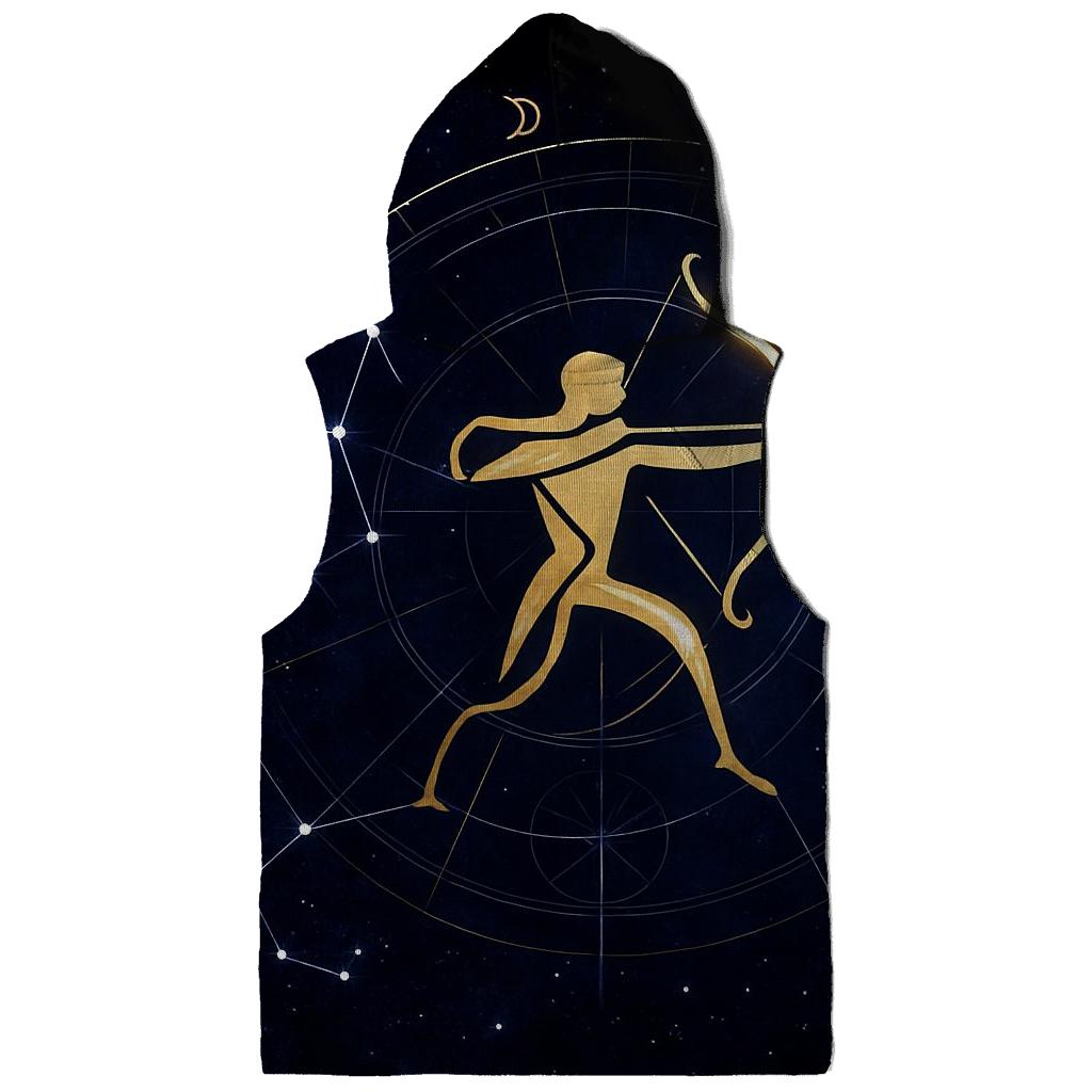 Sagittarius Galactic Archer Retrograde Compass hoodies fashion