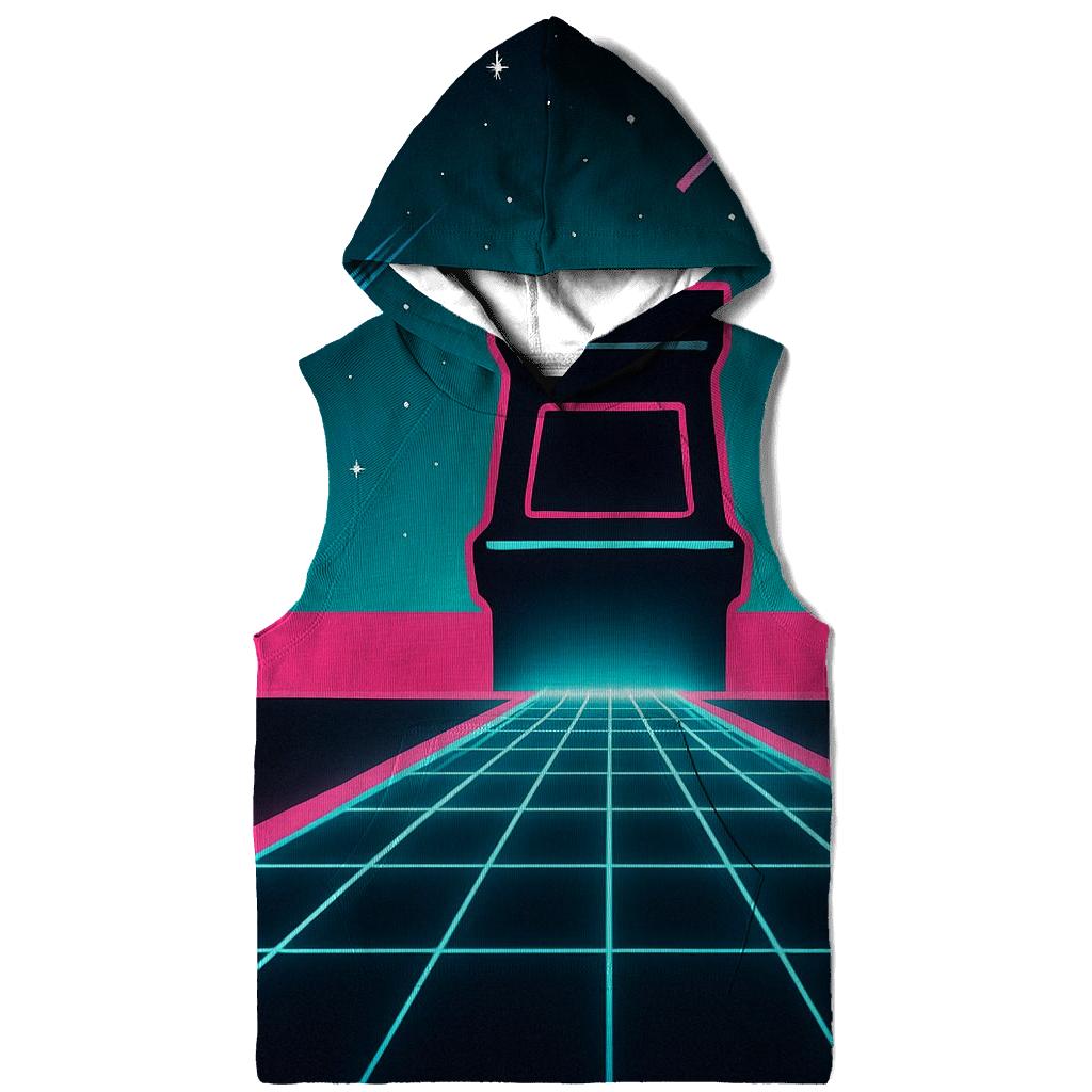 Arcade Starfield Vector Raceway heavyweight hoodies