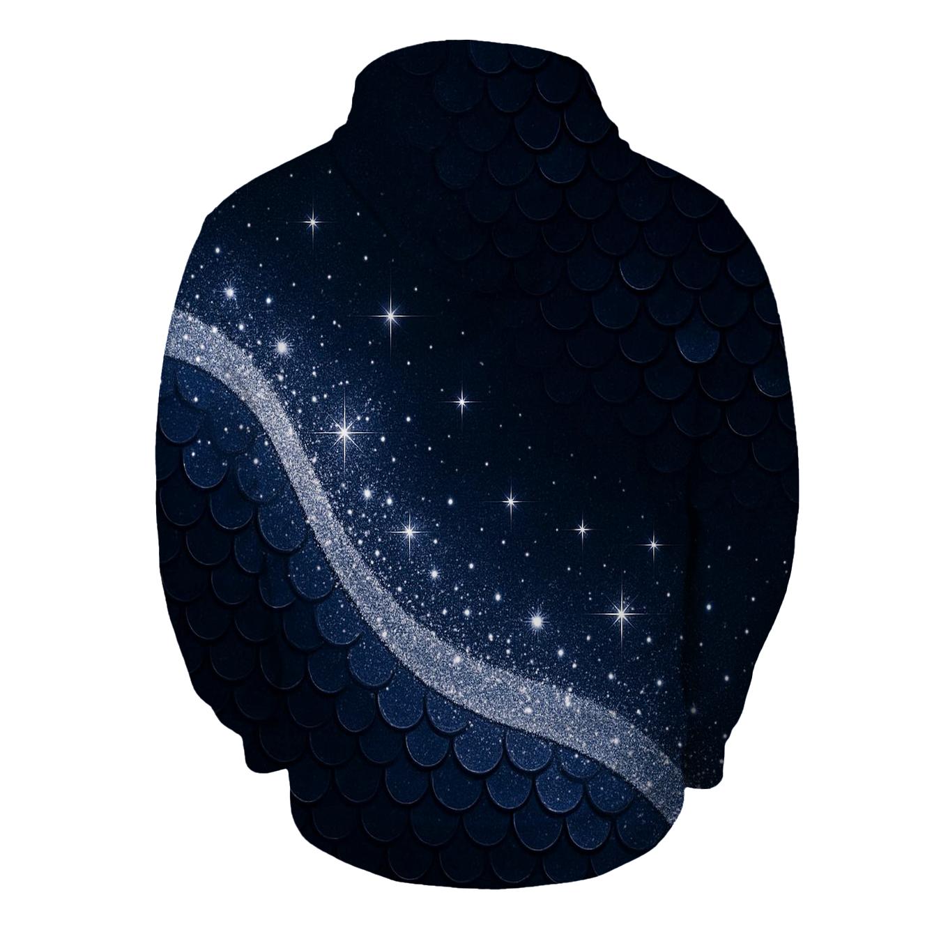 Celestial Sequin Tides designer hoodies