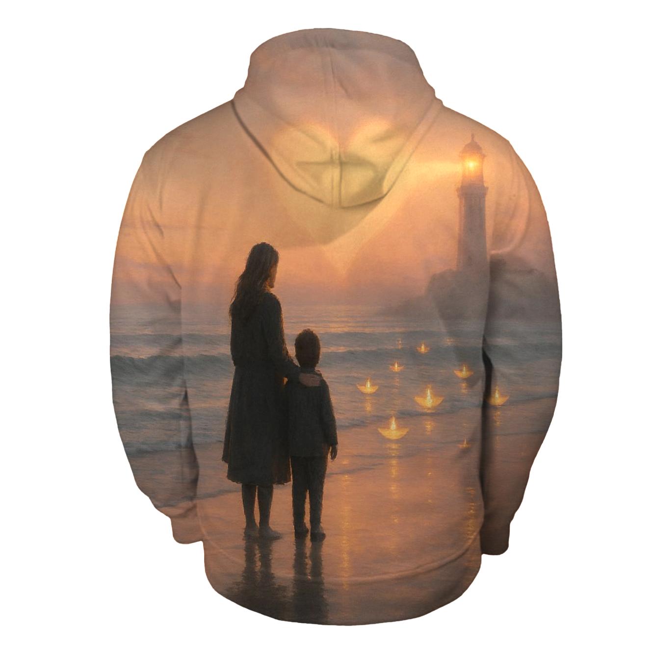 The Heart As A Harbor A Mothers Love That Keeps Returning Ships Safe premium hoodies