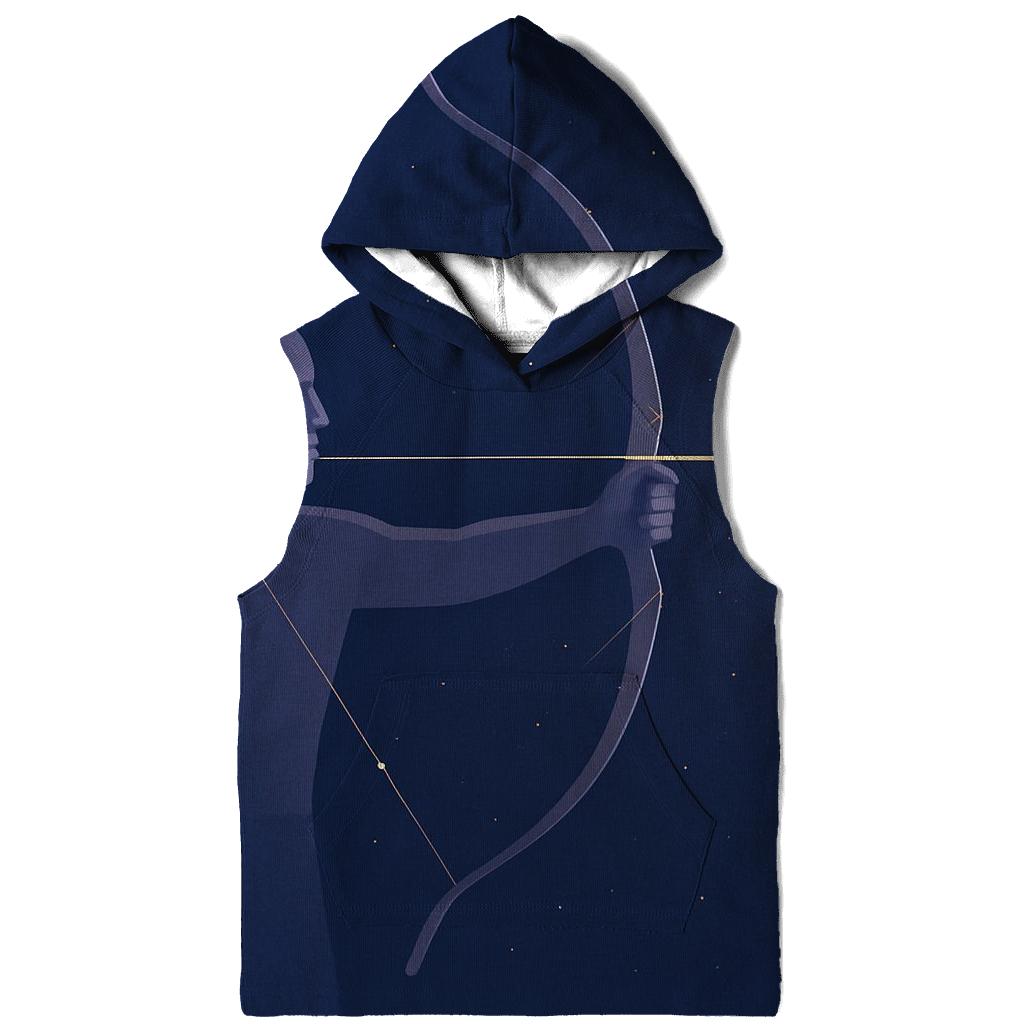 Starlit Archery Focus graphic hoodies