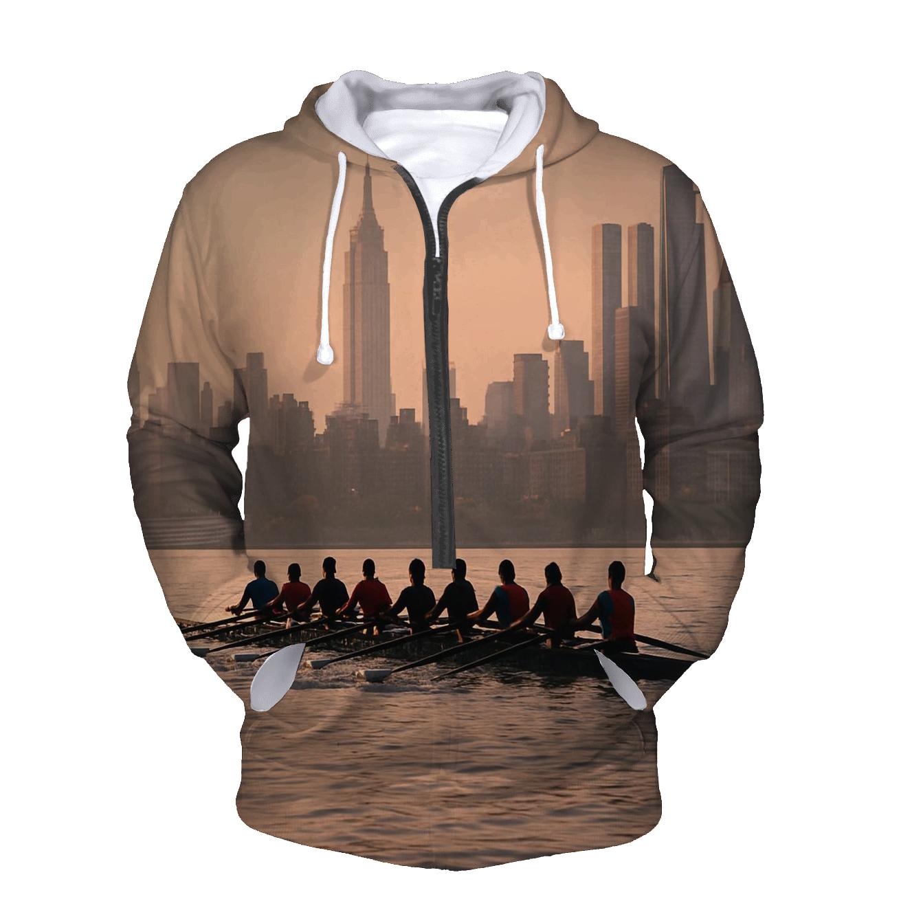 Dawn Crew On The Hudson With Midtown Silhouettes hoodie styles