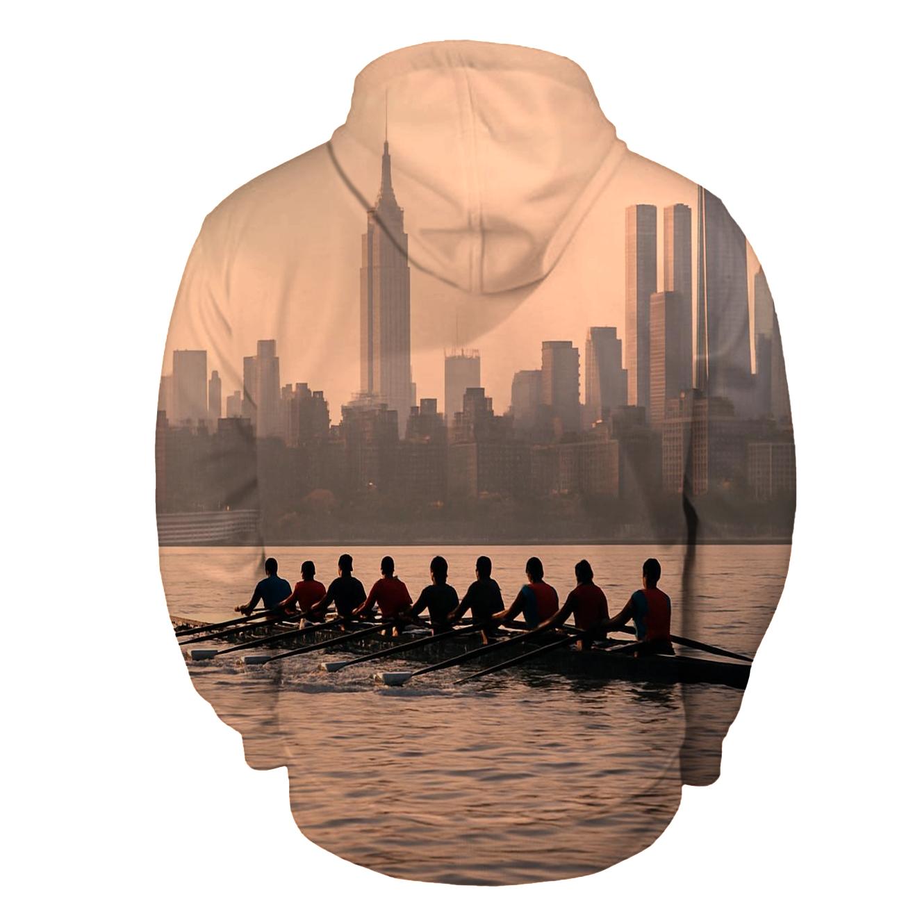 Dawn Crew On The Hudson With Midtown Silhouettes hoodie styles