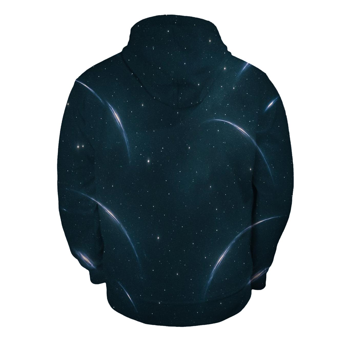 Gravitational Lens Arc Tapestry graphic hoodies