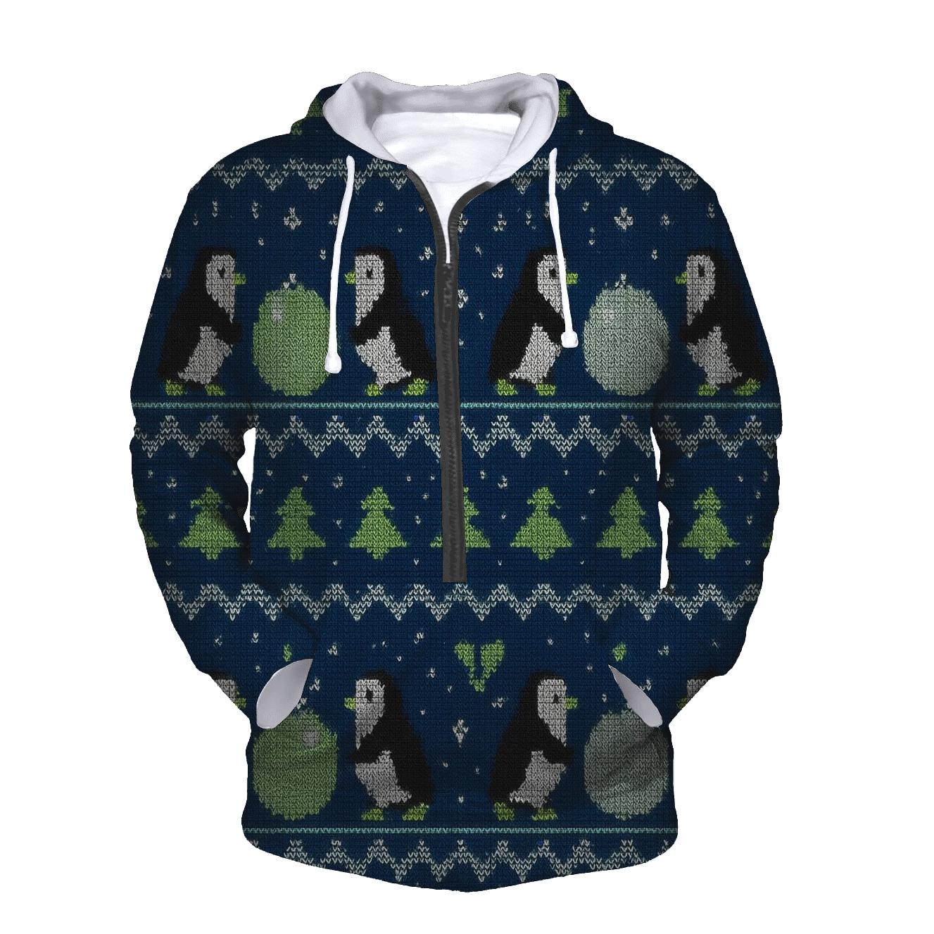 Polar Penguin Ornament Conveyor Design hoodies fashion