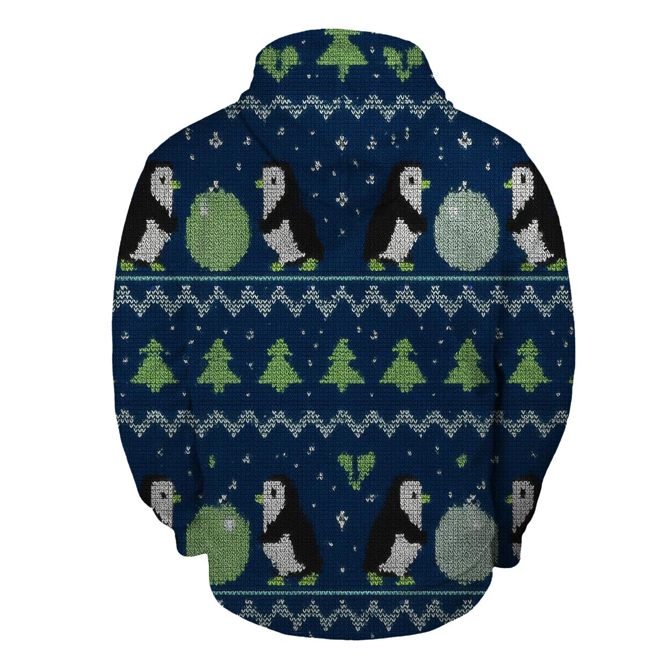 Polar Penguin Ornament Conveyor Design hoodies fashion