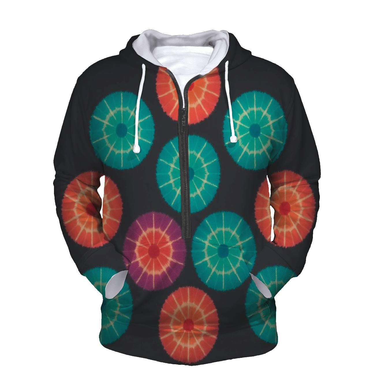 Kumo Nebula Rosette Constellation zip-up hoodies