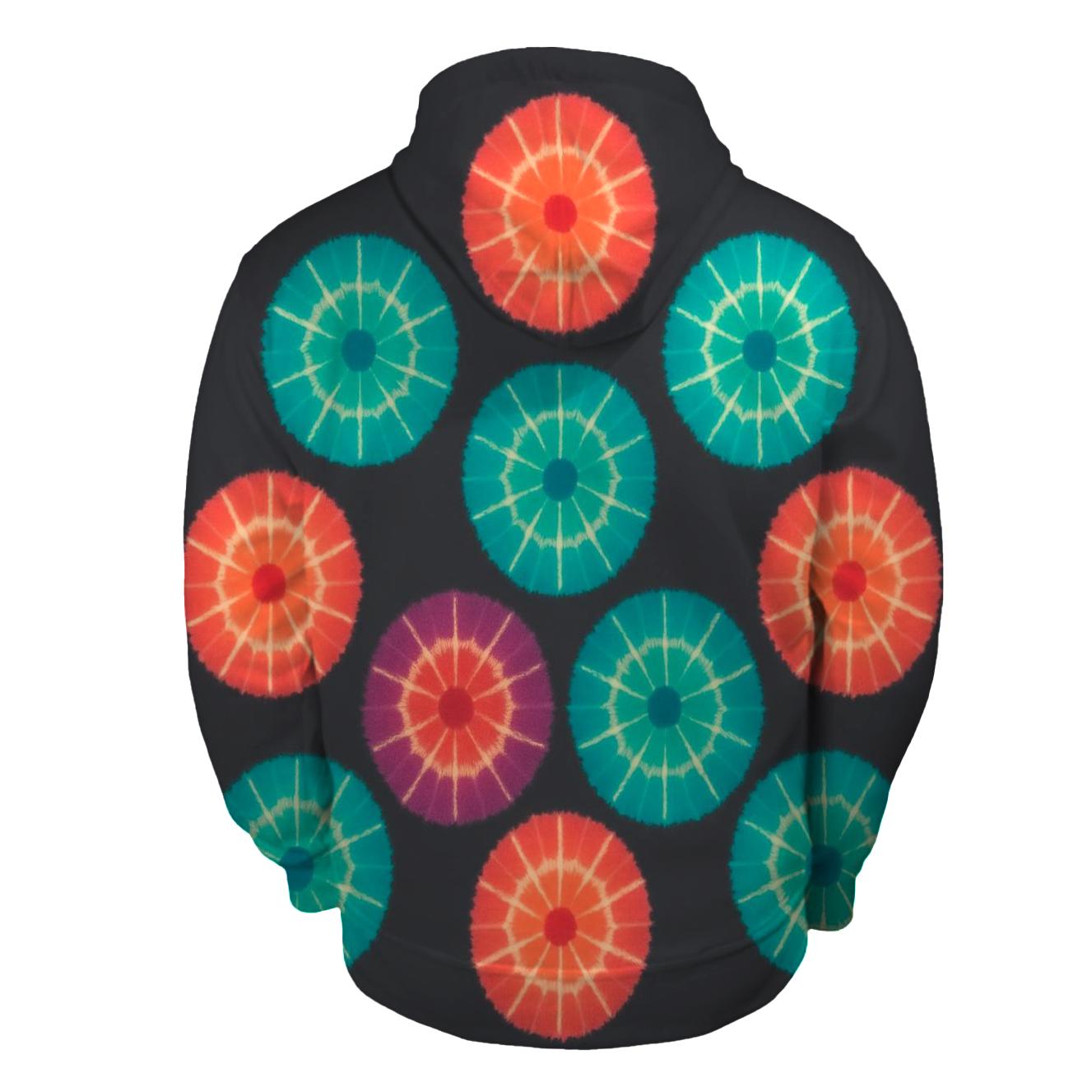 Kumo Nebula Rosette Constellation zip-up hoodies