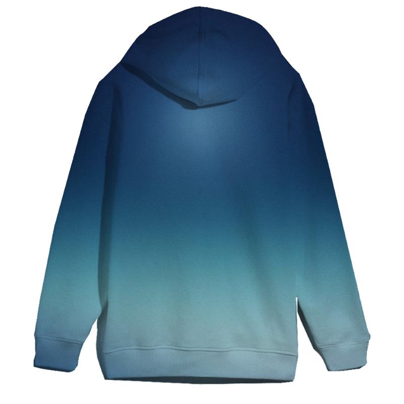 Moonlit Glacier Haze designer hoodies