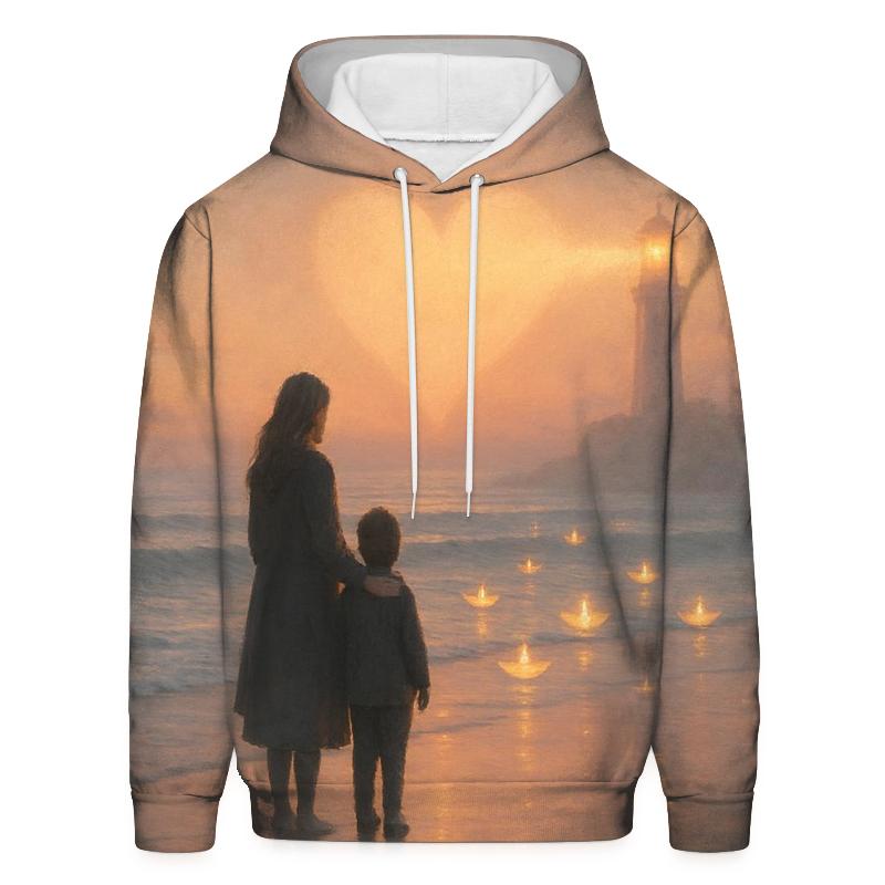 The Heart As A Harbor A Mothers Love That Keeps Returning Ships Safe custom hoodies