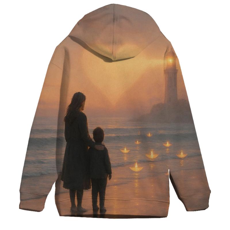The Heart As A Harbor A Mothers Love That Keeps Returning Ships Safe custom hoodies