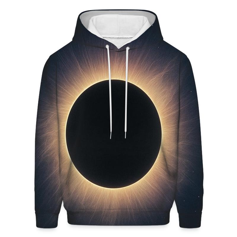 Eclipse Corona Filament Lace hoodies fashion