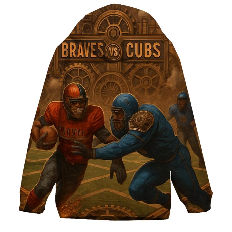Clockwork Diamond Gridiron Duel Braves Versus Cubs custom hoodies