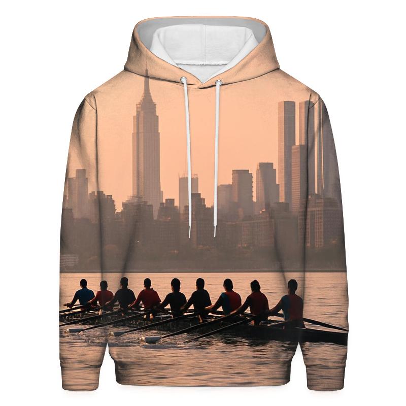 Dawn Crew On The Hudson With Midtown Silhouettes hoodie designs