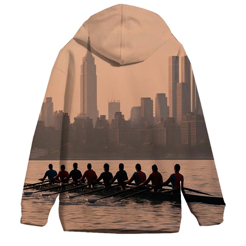 Dawn Crew On The Hudson With Midtown Silhouettes hoodie designs