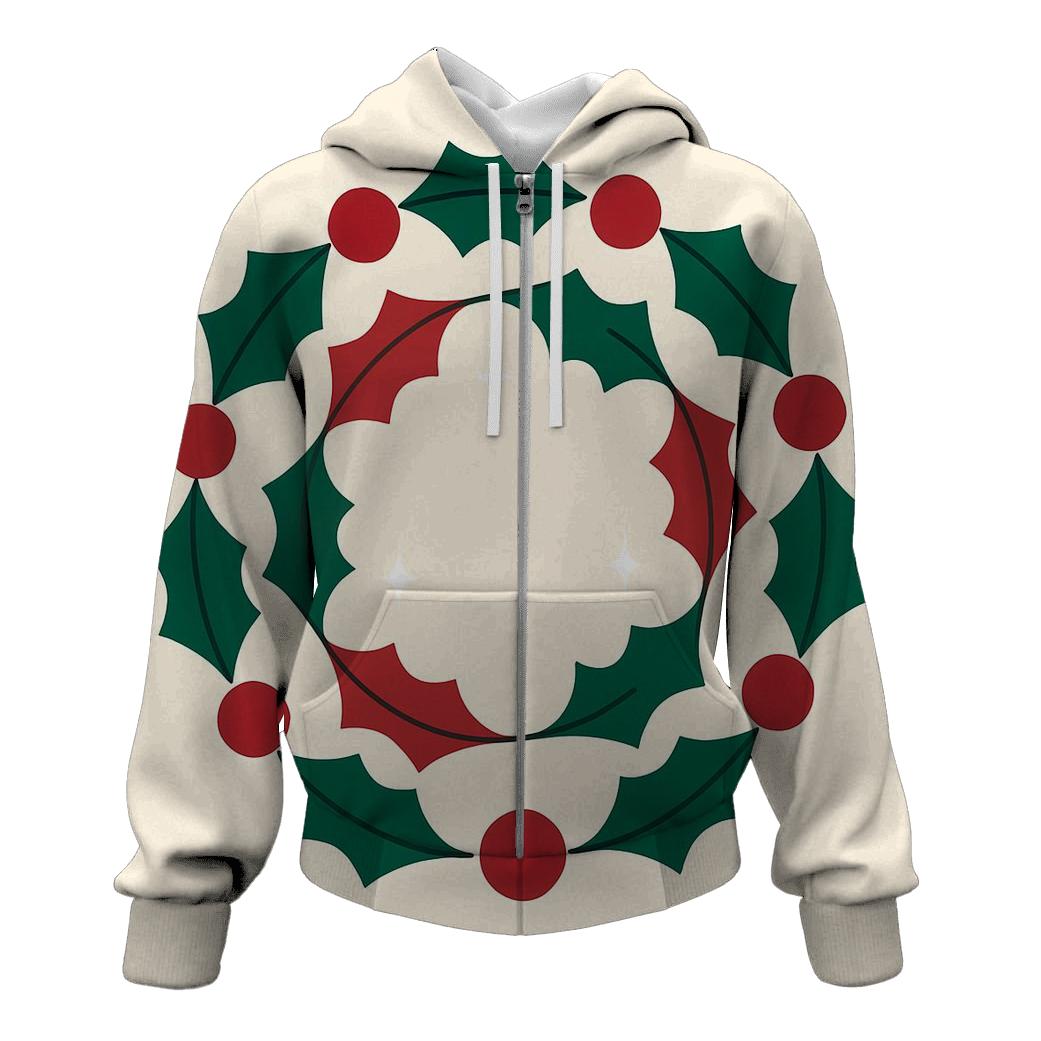 Starlit Holly Orbit designer hoodies