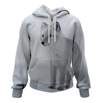 Frostline Sentinel Arctic Fox hoodie styles