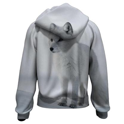 Frostline Sentinel Arctic Fox hoodie styles