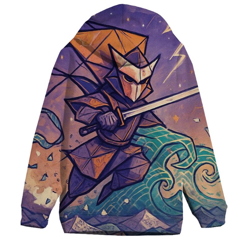 Midnight Kite Samurai Above The Paper Ocean designer hoodies