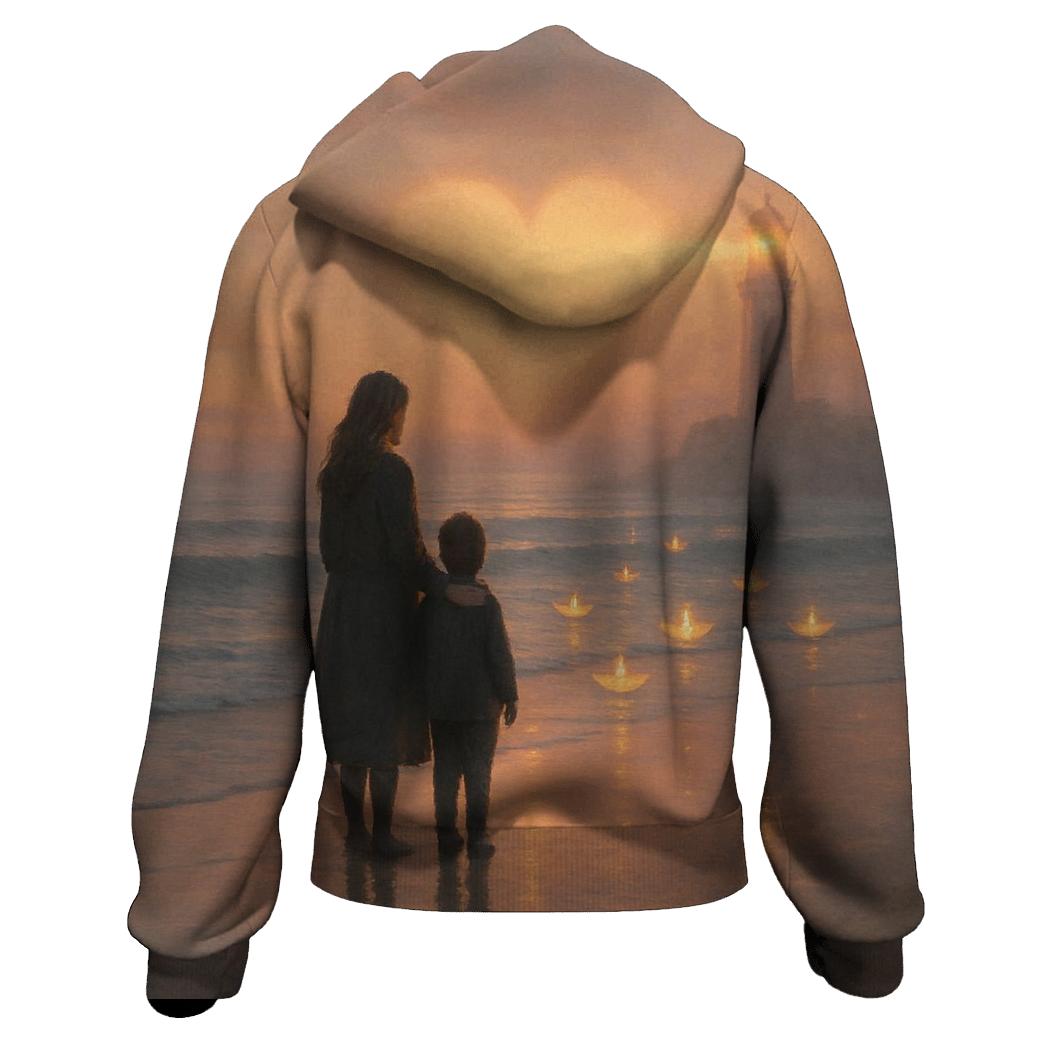 The Heart As A Harbor A Mothers Love That Keeps Returning Ships Safe custom hoodies