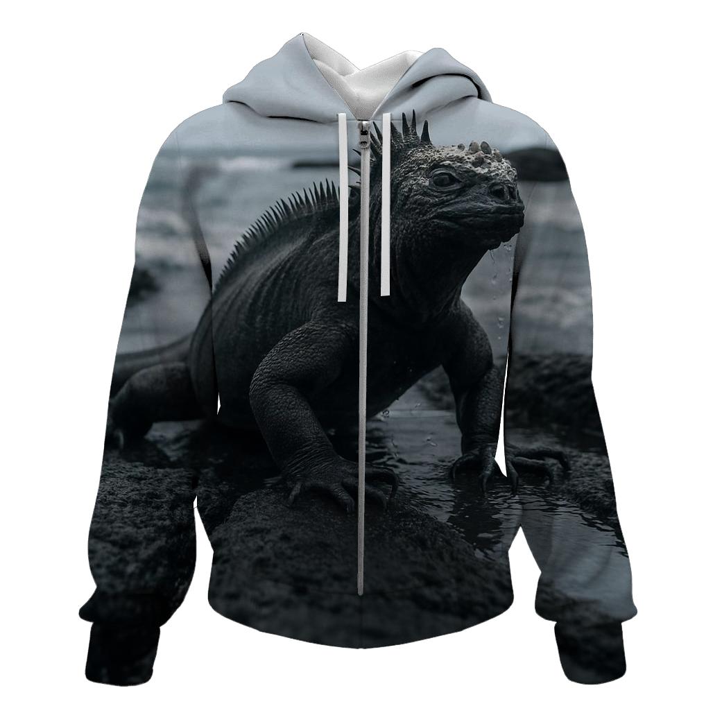 Basalt Surge Marine Iguana hoodies fashion