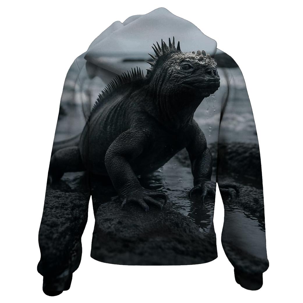 Basalt Surge Marine Iguana hoodies fashion