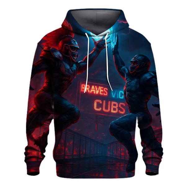 Skybridge Scrimmage Braves Versus Cubs zip-up hoodies