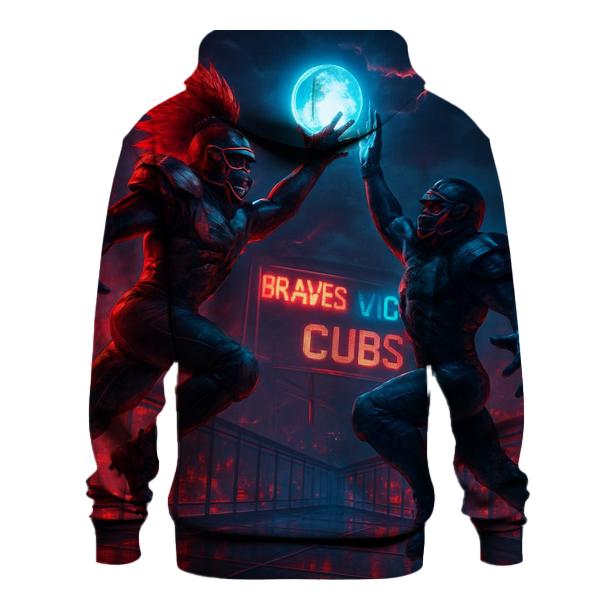 Skybridge Scrimmage Braves Versus Cubs zip-up hoodies