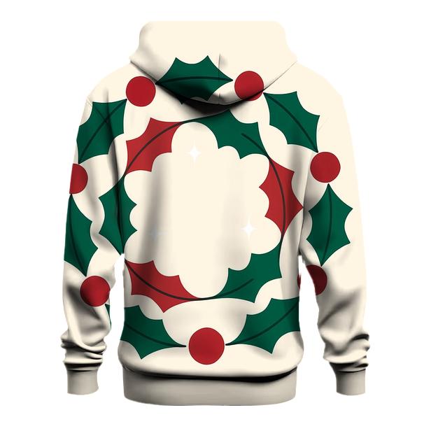 Starlit Holly Orbit embroidered hoodies