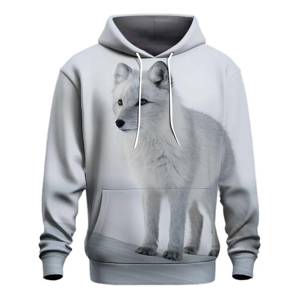 Frostline Sentinel Arctic Fox printed hoodies