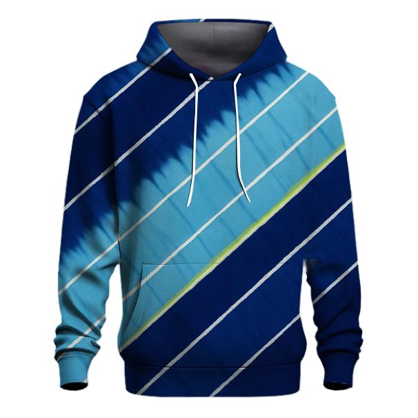 Arashi Comet Trail Diagonals zip-up hoodies