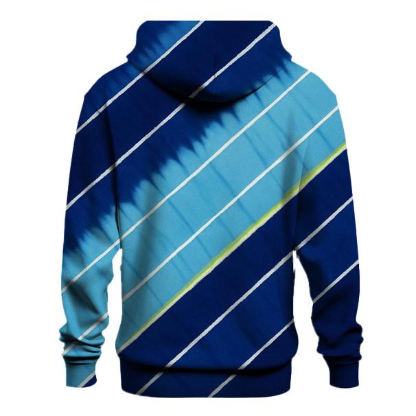 Arashi Comet Trail Diagonals zip-up hoodies