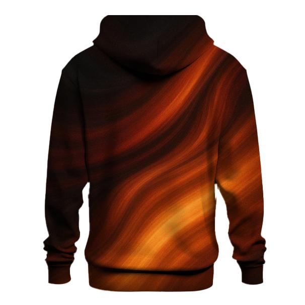 Molten Copper Drift printed hoodies