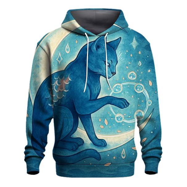 Lunar Koi Guardian Cat custom hoodies